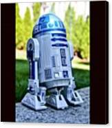 R2 Was Told By Leia To Stay Put And Canvas Print