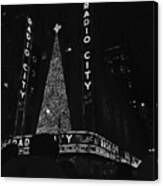 Radio City After Dark Canvas Print