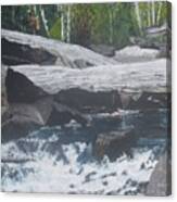 Ragged Falls Canvas Print