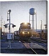 Railroad Crossing Canvas Print