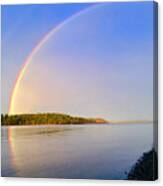 Rainbow Reflection Canvas Print