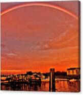 Rainbow Sunrise Canvas Print