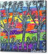 Rainbow Woods Canvas Print