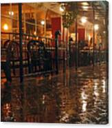 Rainy Night In Gainesville Canvas Print