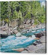 Rapid River Canvas Print
