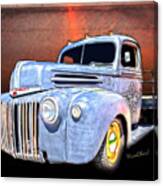 Rat Rod Flatbed Truck Texana Canvas Print