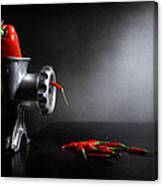 Red And Hot Canvas Print