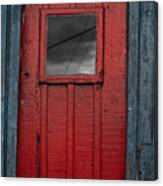 Red Door Canvas Print