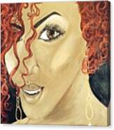 Red Head Canvas Print