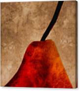 Red Pear Iii Canvas Print