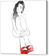 Red Shoes Canvas Print