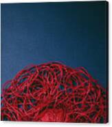 Red String Canvas Print