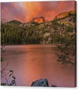 Red Sunrise Canvas Print