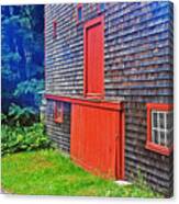 Red Trim Canvas Print