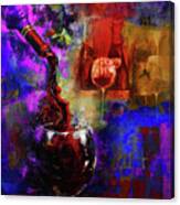 Red Wine 02 Canvas Print