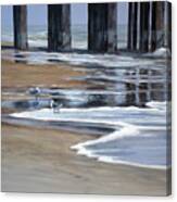 Reflected Pier Canvas Print