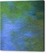 Reflecting On Monet In Sturbridge, Ma Canvas Print