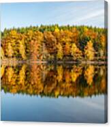 Reflection Of Autumn Canvas Print