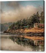 Reflections Of An Island Canvas Print