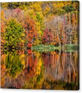 Reflections Of Autumn Canvas Print