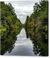 Reflections On The Okefenokee Canvas Print