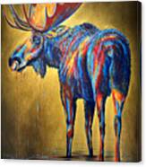 Regal Moose Canvas Print