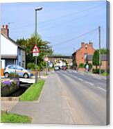 Repton Road - Willington Canvas Print