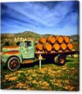 Retired Truck In Santa Ynez Valley Canvas Print
