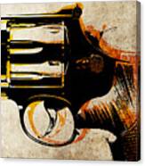 Revolver Trigger Canvas Print