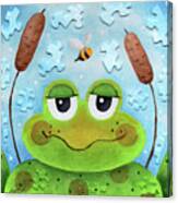 Ribbit Canvas Print