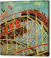 Riding The Cyclone Canvas Print