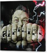 Riff Electric Canvas Print