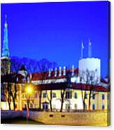 Riga Castle Canvas Print