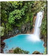 Rio Celeste Waterfall - Costa Rica Canvas Print