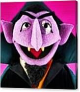 Rip.count Von Count Canvas Print