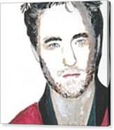 Robert Pattinson 353 Canvas Print