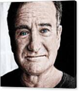 Robin Williams Colour Edit Canvas Print