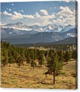 Rocky Mountain Afternoon High Canvas Print