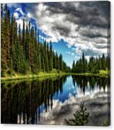 Rocky Mountain Lake Irene Canvas Print