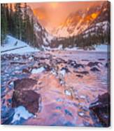 Rocky Mountain Sunrise Canvas Print