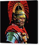 Roman Centurion Portrait Canvas Print