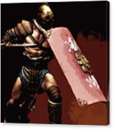 Roman Gladiator - 03 Canvas Print