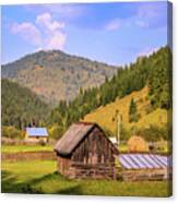 Romanian Mountains Landscape Canvas Print