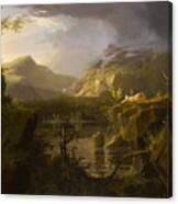 Romantic Landscape Canvas Print