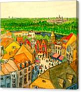 Rooftops Of Holland Canvas Print