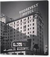 #roosevelthotel In #hollywood Canvas Print