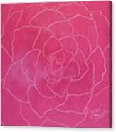 Rose Study Canvas Print