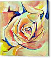 Rose Sun Canvas Print