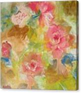 Roses In Bloom Canvas Print