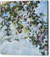 Les Roses by Claude Monet Art Print 10x8 In